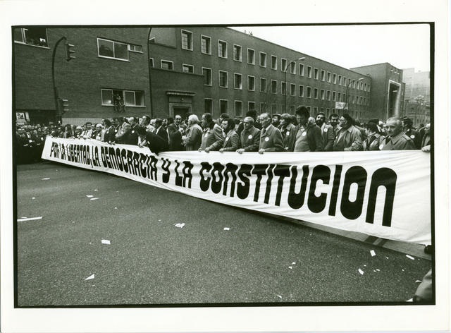 Imagen Las manifestaciones por la democracia tras el 23F, Lugar de Memoria Democrática Inmaterial