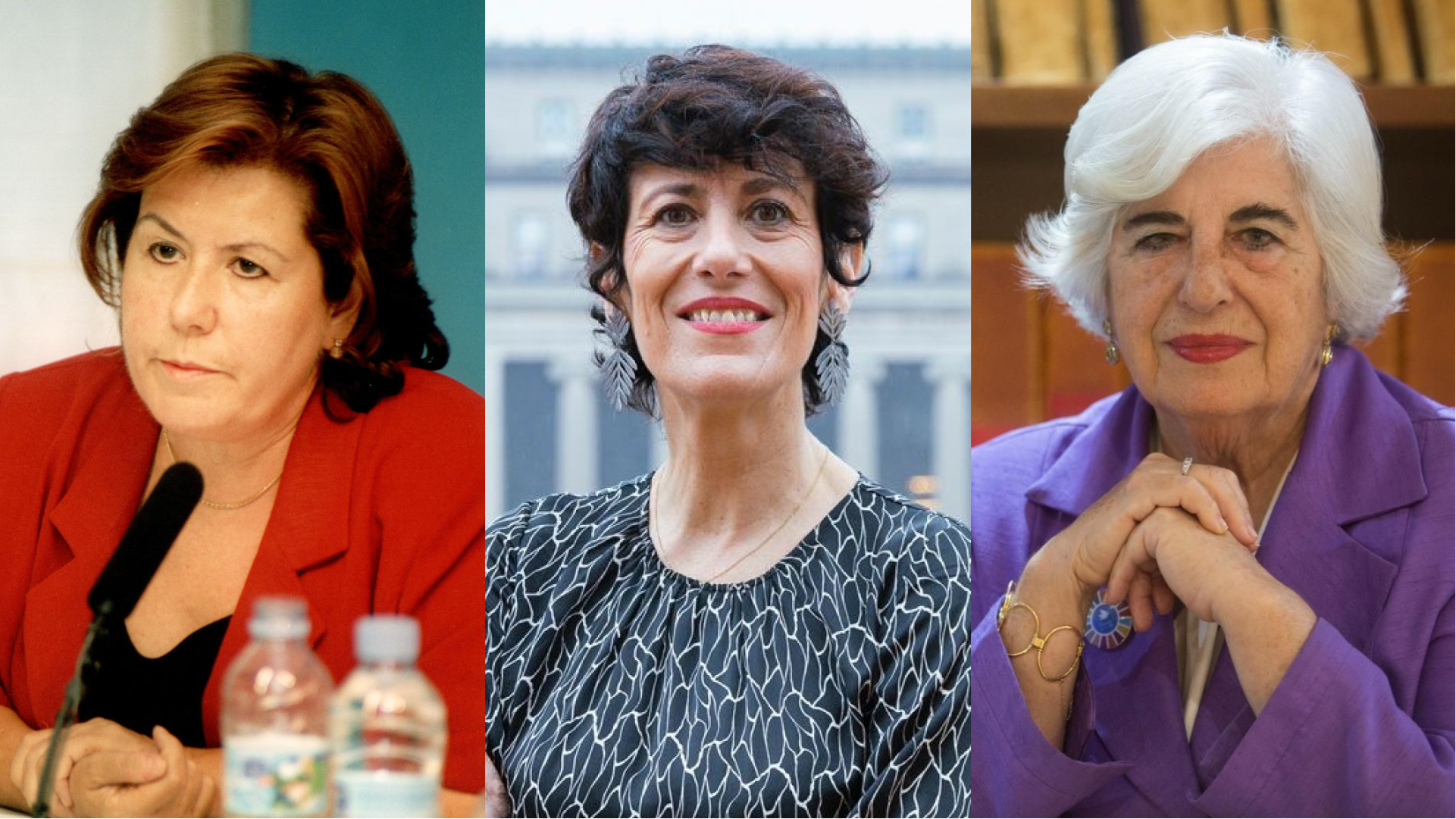 Imagen El Ministerio de Inclusión, Seguridad Social y Migraciones acoge un diálogo entre la ministra Elma Saiz, Francisca Sauquillo y Patrocinio de las Heras