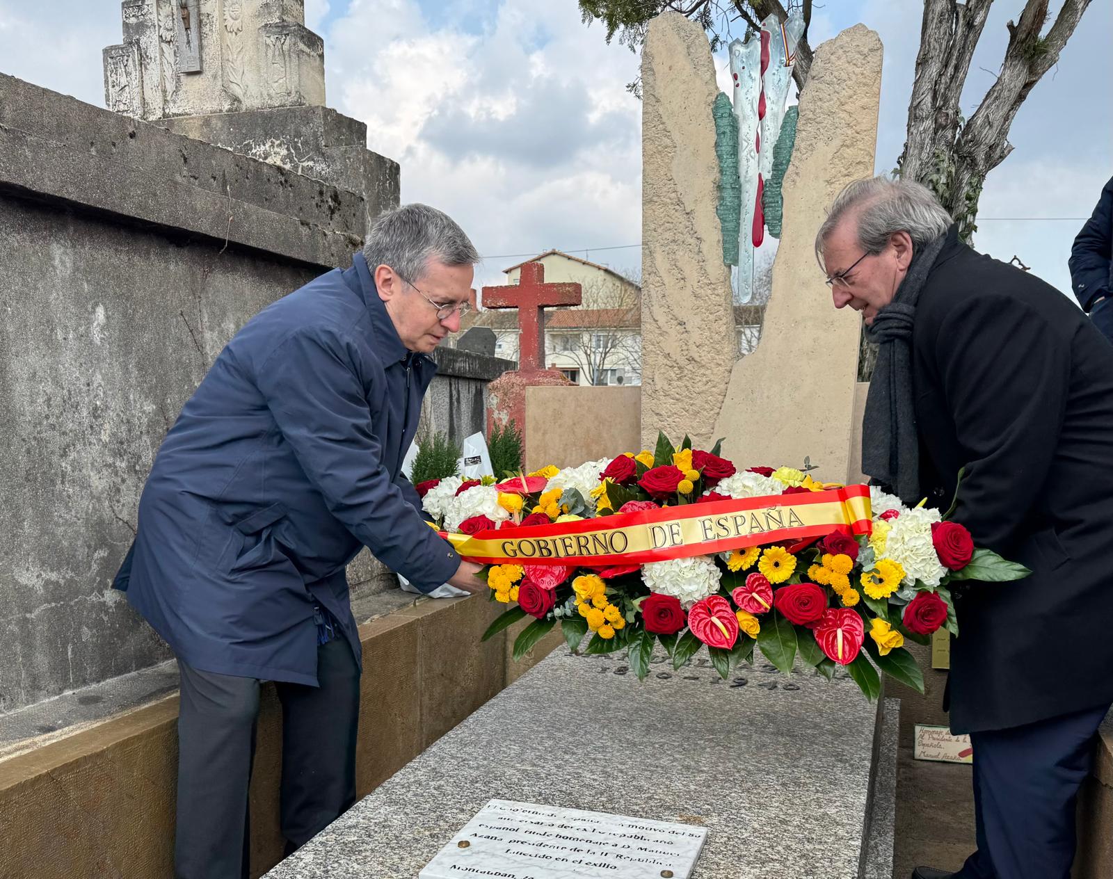 Imagen La tumba de Manuel Azaña en Montauban, Lugar de Memoria Democrática