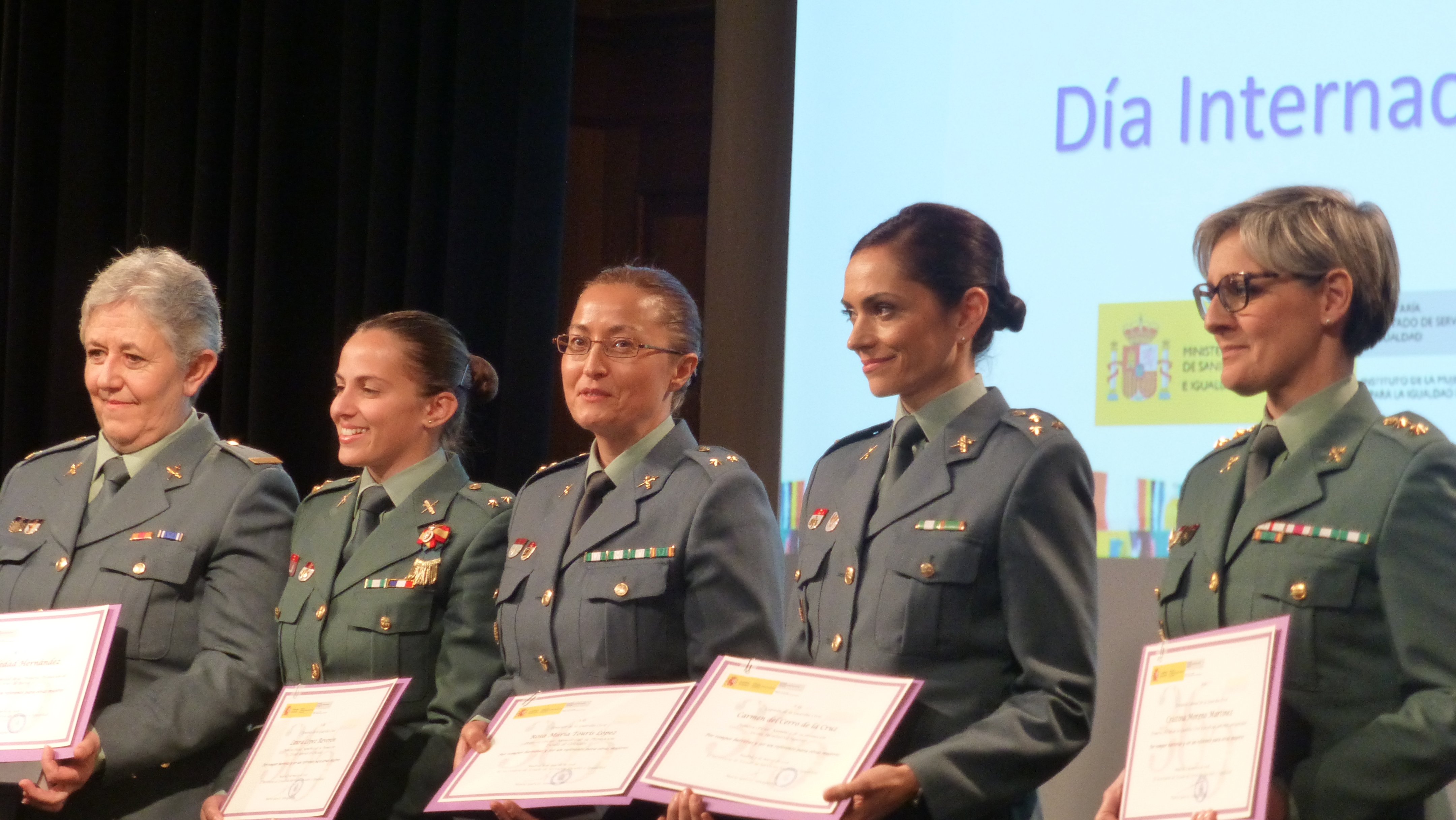 Mujeres referentes Guardia Civil