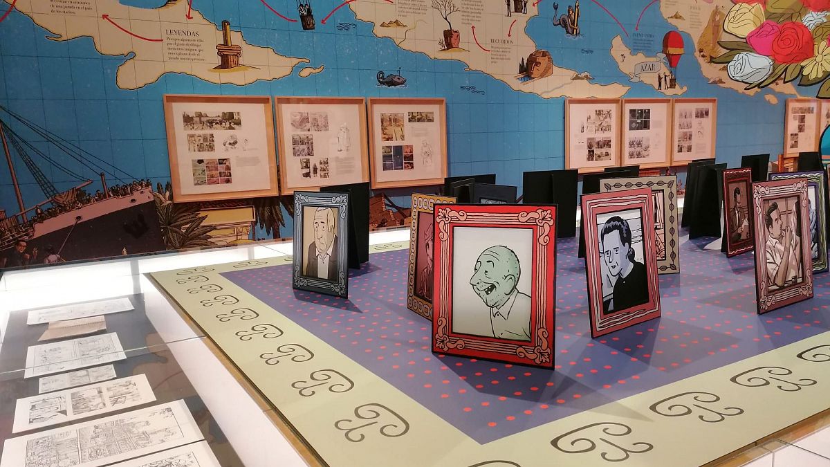 Imagen Inauguración de la exposición «La memoria. Viaje emocional por los cómics de Paco Roca» 