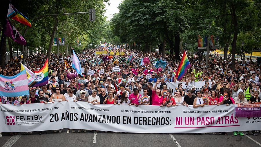 Imagen Carmina Gustrán participa en los actos de Madrid Orgullo 2025