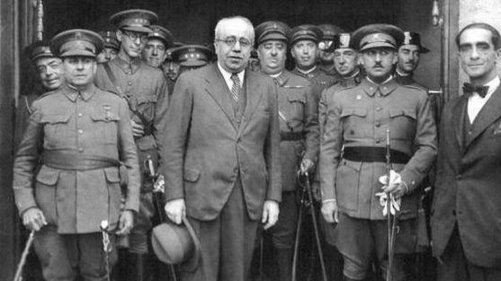 Franco en el quinqenio republicano