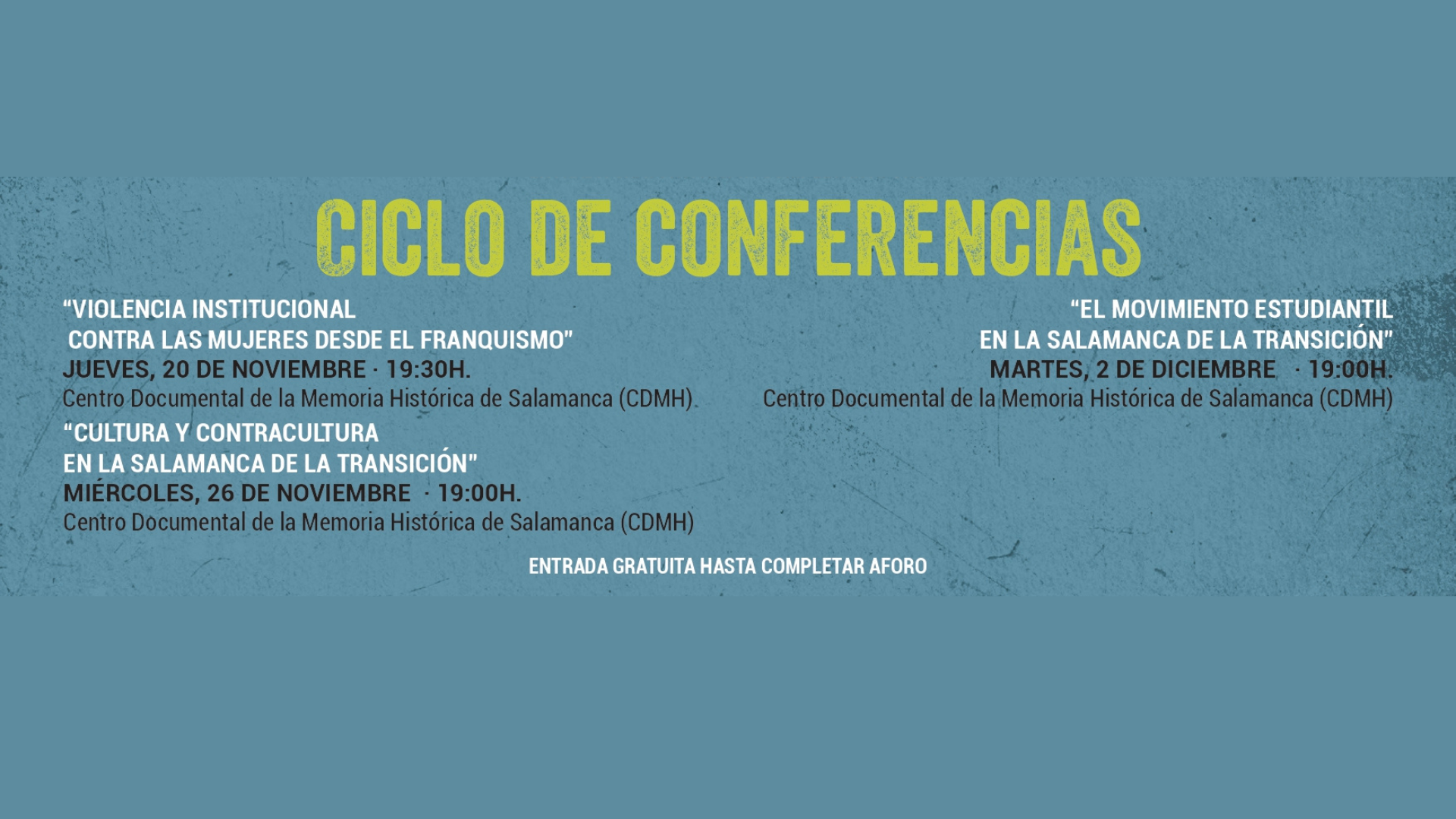 Conferencias Salamanca