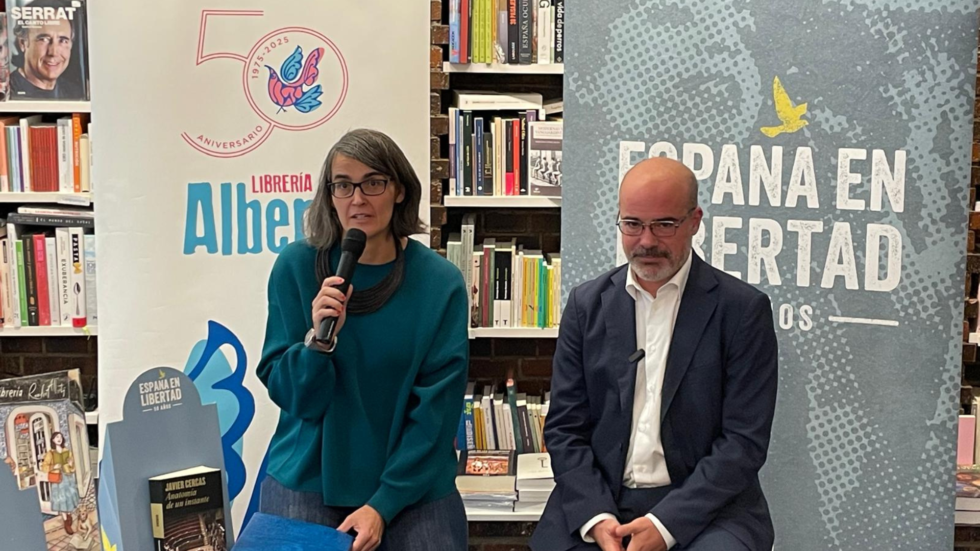 Imagen La Delegación del Gobierno de Madrid promueve un calendario de actos conmemorativos por los 50 años de España en libertad que incluye una campaña en librerías 