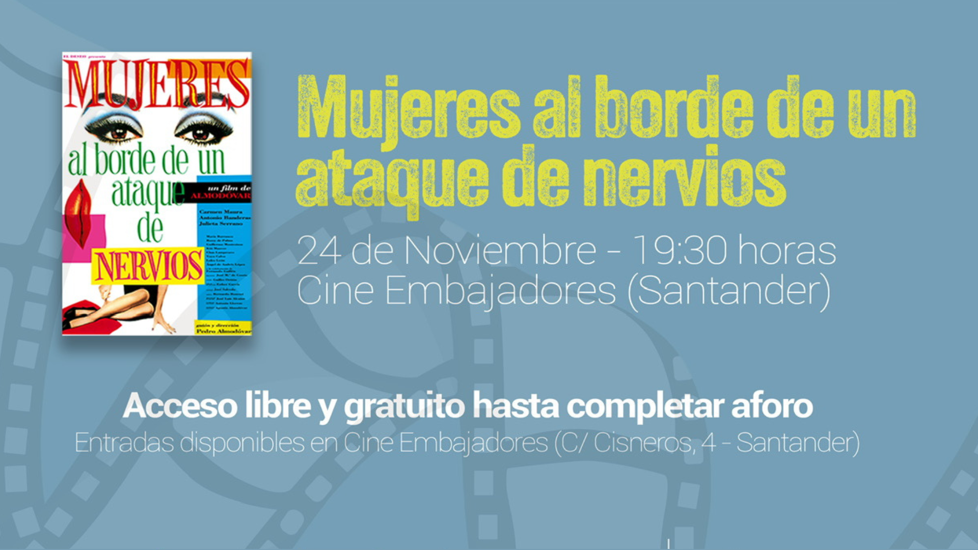 Mujeres al borde de un ataque de nervios