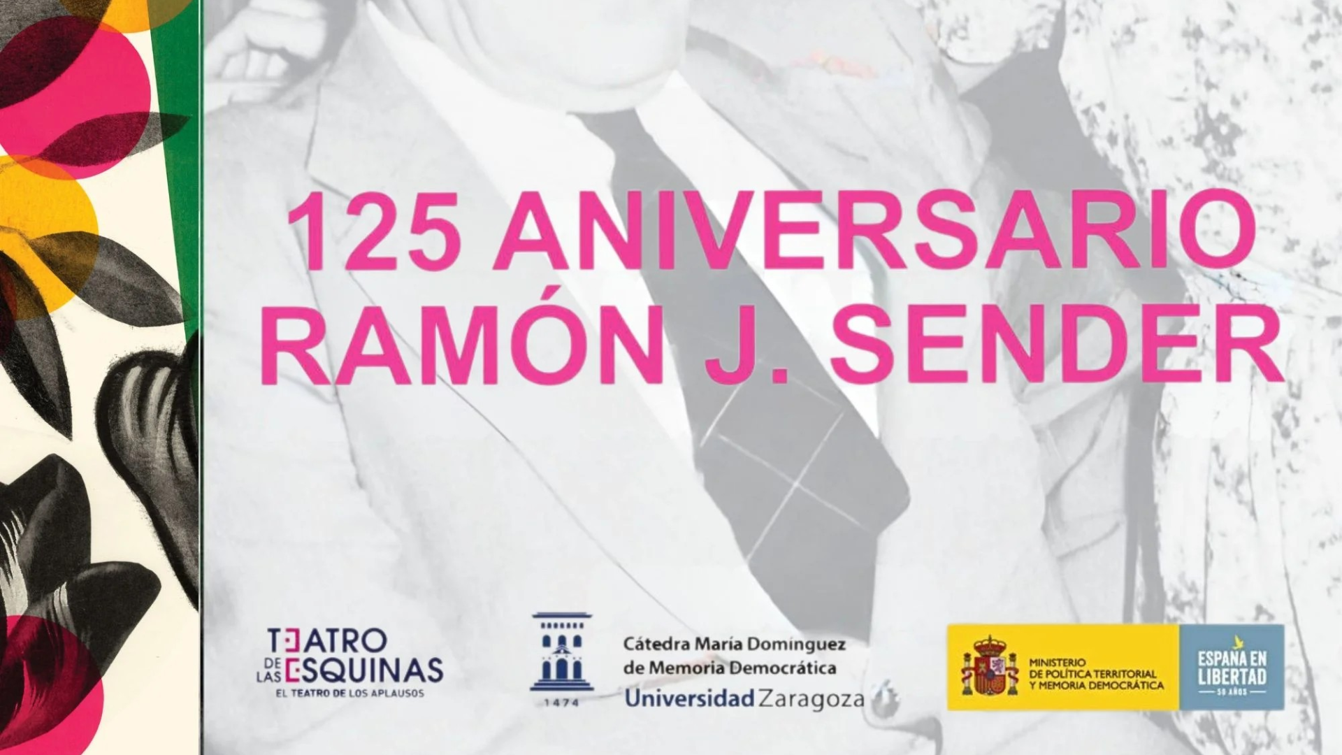 Imagen 125 aniversario Ramón J. Sender 