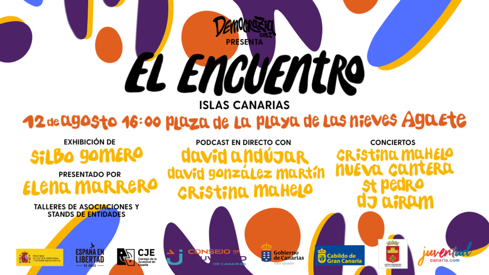 Imagen El Encuentro llega a las Islas Canarias: música, talleres y un podcast en directo para que la juventud experimente, participe y reflexione sobre su papel en la democracia 