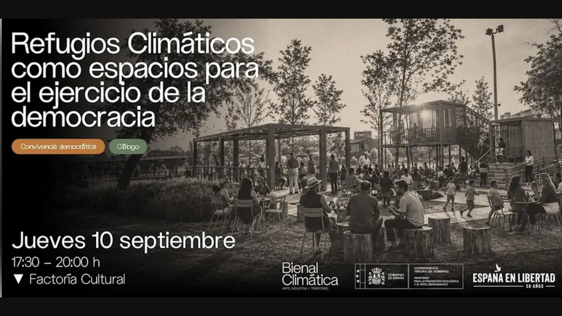Imagen Bienal climática. Refugios Climáticos como espacios para el ejercicio de la democracia