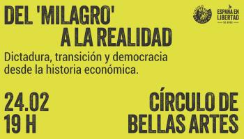 Cartel del evento 'Del milagro a la realidad'