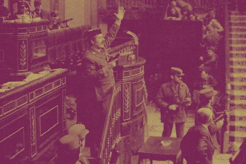 El teniente coronel Tejero irrumpe en el Congreso de los Diputados el 23F