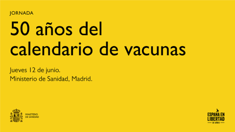 50 aniversario del calendario de vacunación
